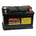 Аккумулятор для Volvo C30 Moll Kamina Start 71R низкий (571 013 068) 71Ач 680А