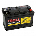 Аккумулятор для Chevrolet Silverado Moll Kamina Start 80SR (580 090 068) 80Ач 680А