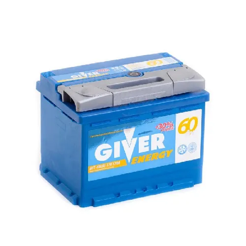 GIVER ENERGY 6СТ-60.0 60Ач 570А, ОП, стандартные клеммы
