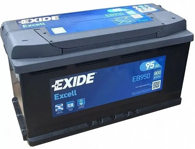 Exide EB950 95Ач 800А, ОП, стандартные клеммы
