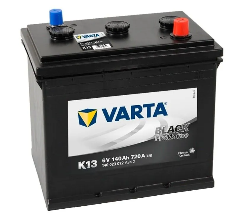 Varta Promotive Black K13 140Ач 720А 140 023 072, ОП, стандартные клеммы