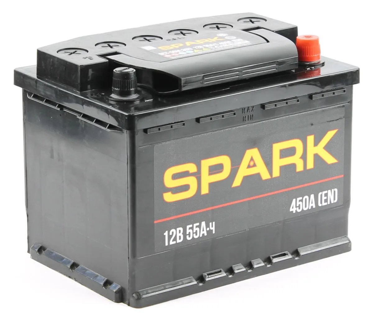 Spark 55Ач 450А, ОП, стандартные клеммы