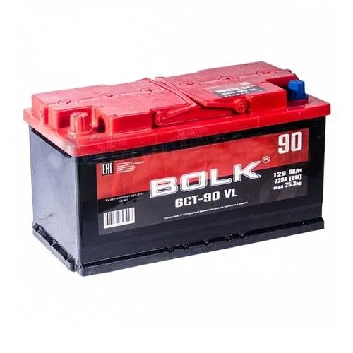 Bolk 90Ач 720А, ПП, стандартные клеммы