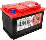 UNIKUM 75Ач 600A, ОП, стандартные клеммы