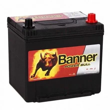 Banner Power Bull P60 68 Asia 60Ач 510А, ОП, стандартные клеммы