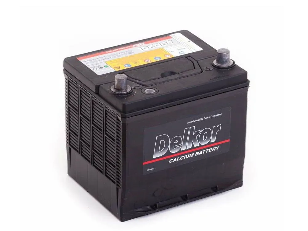 Delkor 6CT-60R (50D20L) 60АЧ 525А, ОП, стандартные клеммы