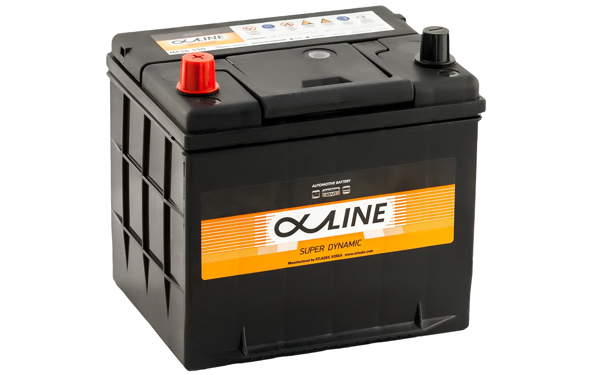 Alphaline Super Dynamic 58 (26-550) 58Ач 550А, ПП, стандартные клеммы