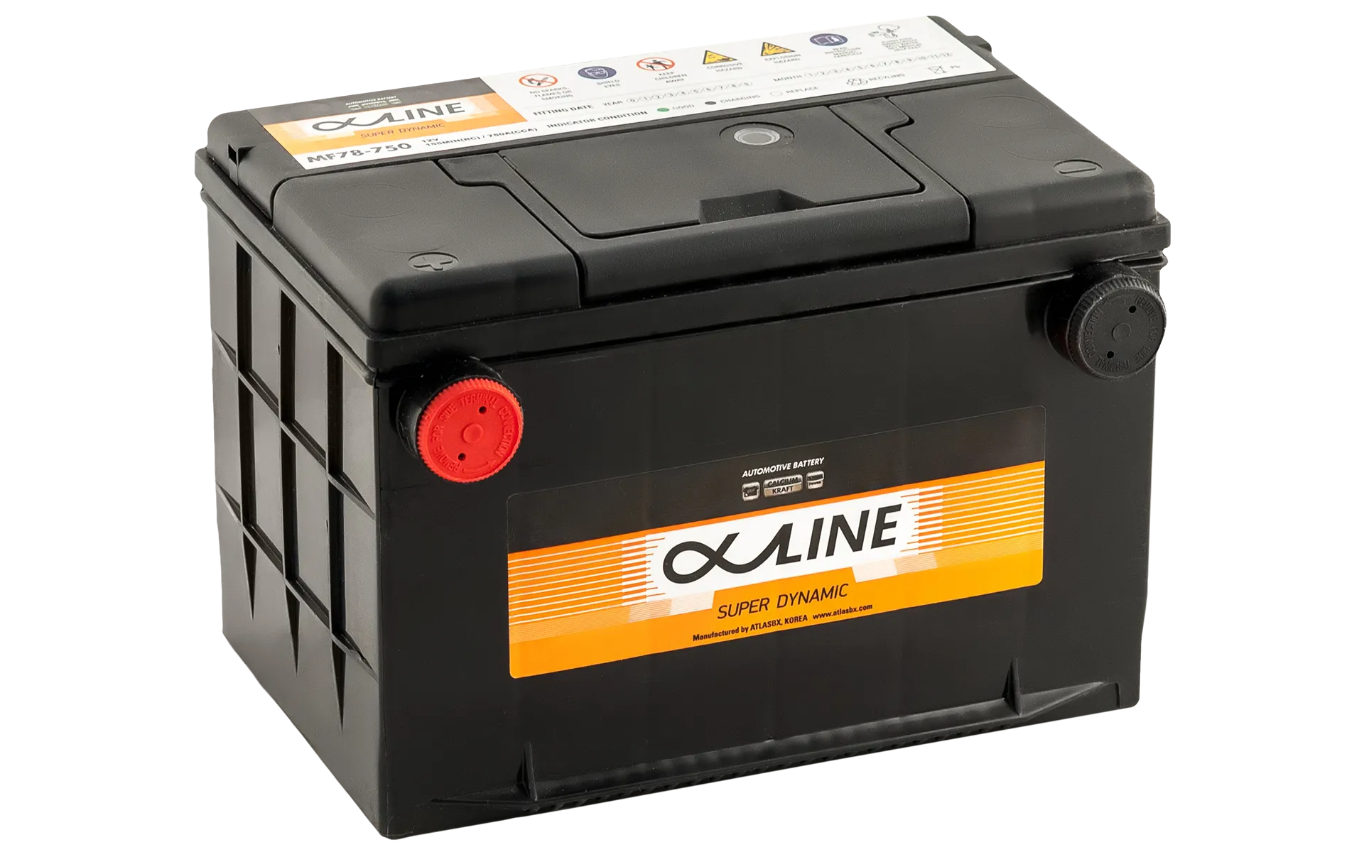 Alphaline Super Dynamic 78-750 85Ач 750А, ПП, боковые клеммы