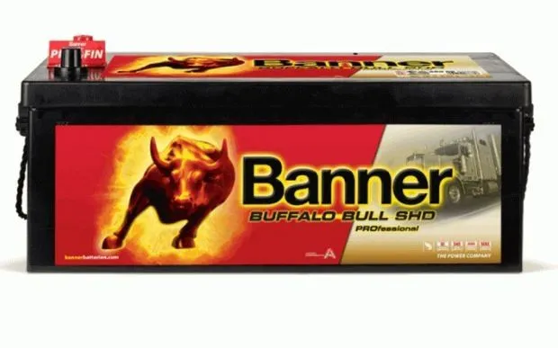 Banner Buffalo Bull SHD 6ст-180 180Ач 1000А, ОП, стандартные клеммы