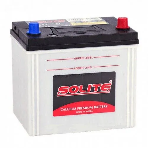 Solite 75D23L B/H 70Ач 600А, ОП, стандартные клеммы