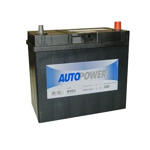 Autopower A45J 45Ач 330А 545 155 033, ОП, тонкие клеммы