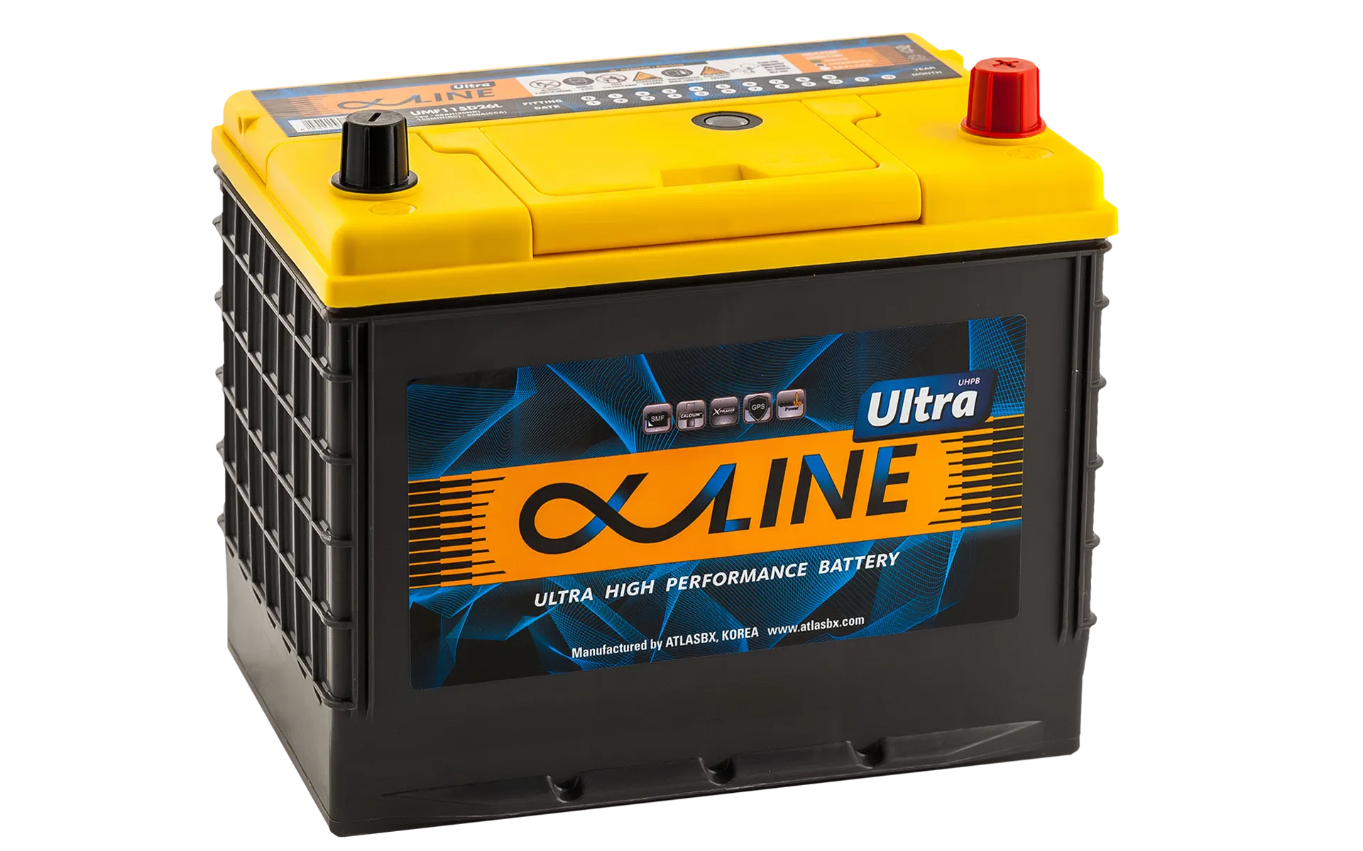 Alphaline Ultra 88 (115D26L) 88Ач 800А, ОП, стандартные клеммы
