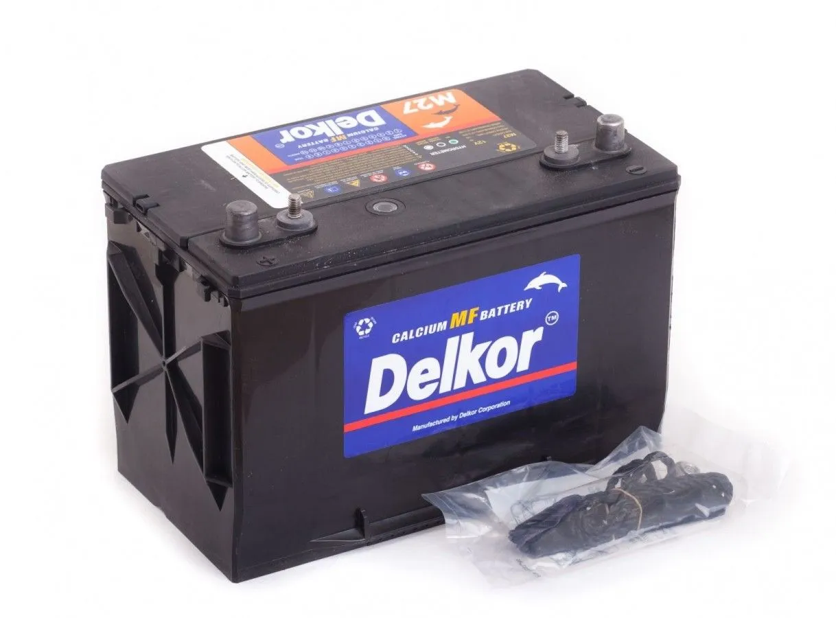 Delkor Marine 6CT-80 (M27MF) 80Ач 570А, ПП, 4 клеммы