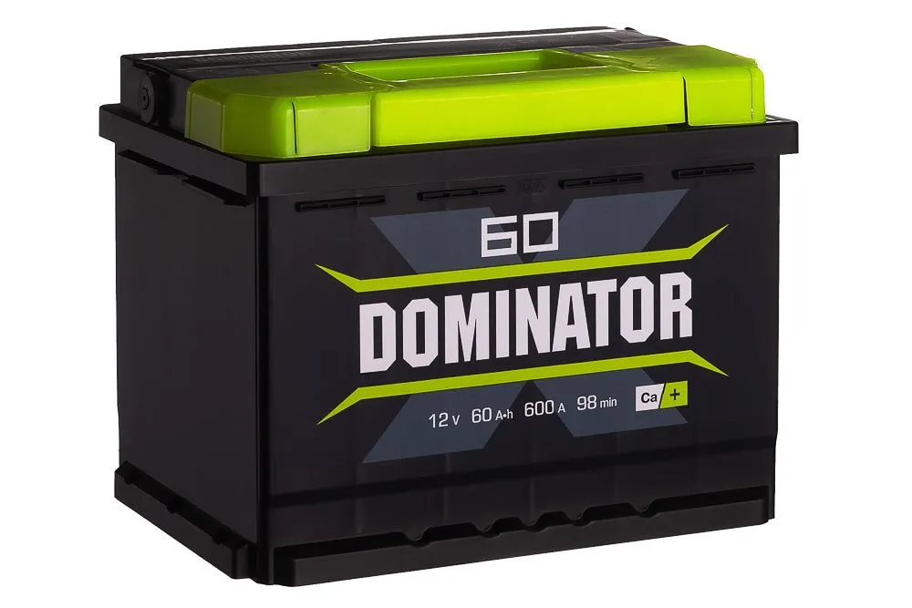 Dominator 60Ач 600А, ПП, стандартные клеммы