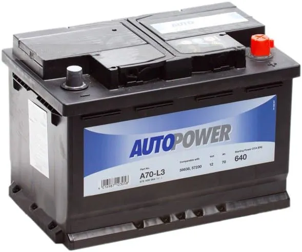 Autopower A70-L3 70Ач 640А  570 409 064, ОП, стандартные клеммы