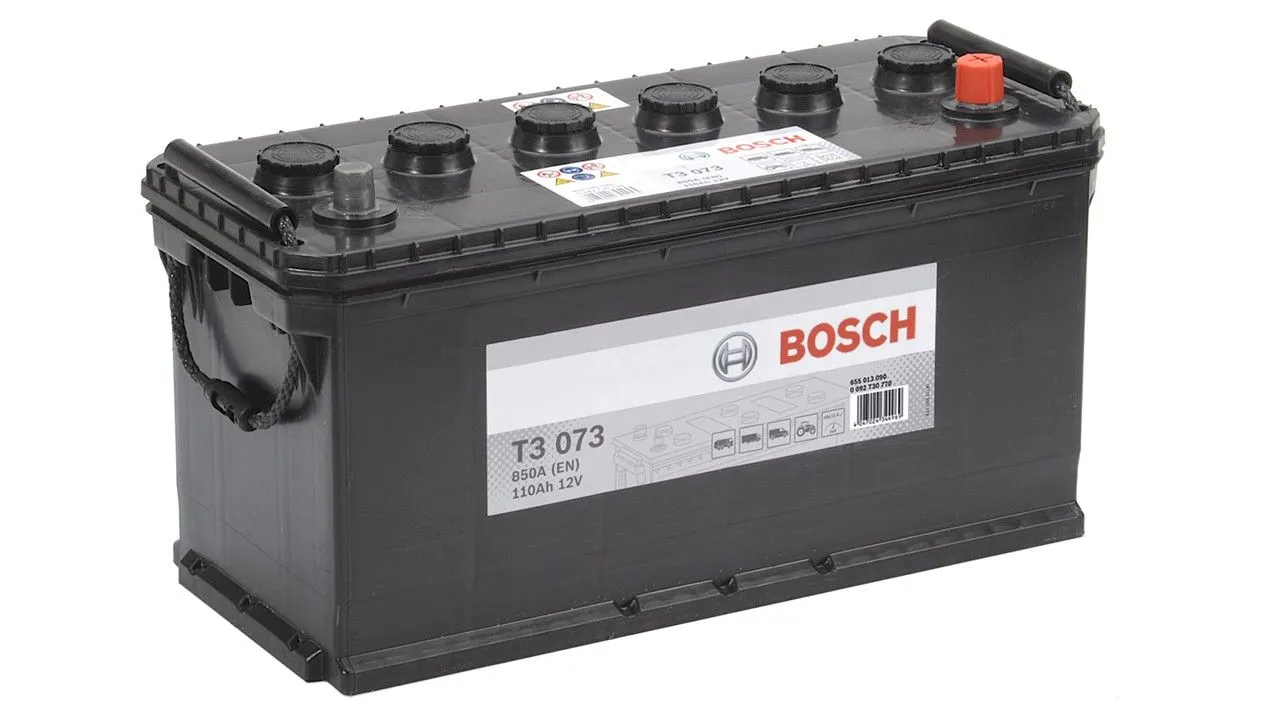 Bosch T3 073 110Ач 850А 0 092 T30 730, ОП, стандартные клеммы