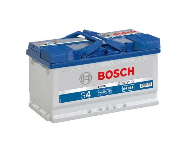 Bosch Silver S4 010 80Ач 740А 0 092 S40 100, ОП, стандартные клеммы