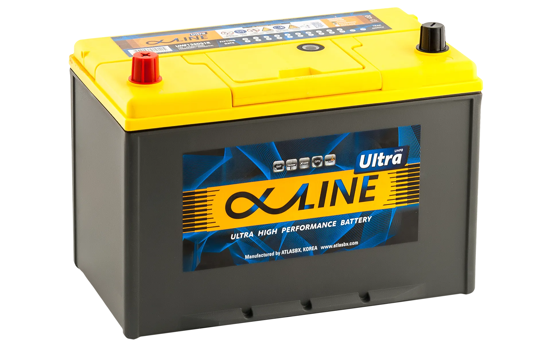 Alphaline Ultra 105 (135D31R) 105Ач 900А, ПП, стандартные клеммы