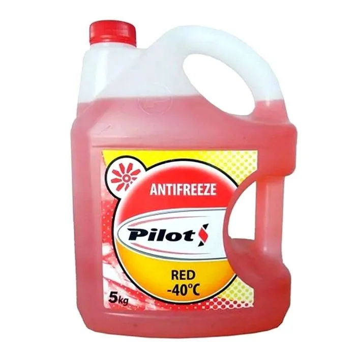 Антифриз Pilots Red Line 40 готовый -40C красный 5 кг 3207
