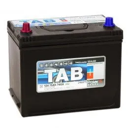 Tab Polar Asia 75Ач 740А 246775 57524 SMF, ПП, стандартные клеммы