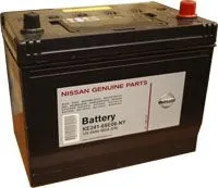 NISSAN 75Ач 600A KR241-65E07-NY, ОП, стандартные клеммы
