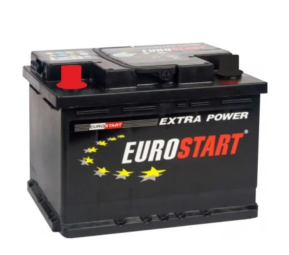 EuroStart 60Ач 570А, ПП, стандартные клеммы