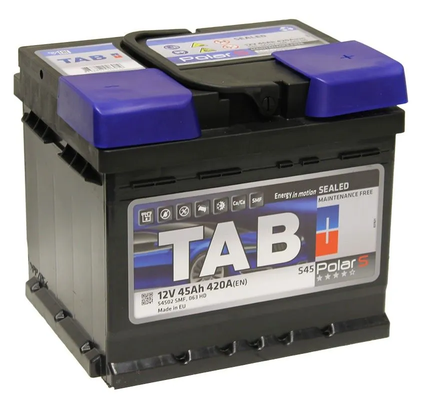 Tab Polar 45Ач 420А 246045 54502 SMF, ОП, стандартные клеммы