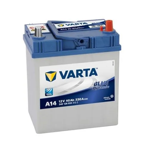 Varta Blue Dynamic A14 40Ач 330А 540 126 033, ОП, тонкие клеммы