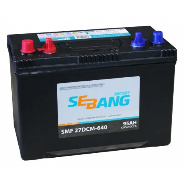 Sebang Marine 27DCM-640 95Ач 640А, ПП, 4 клеммы