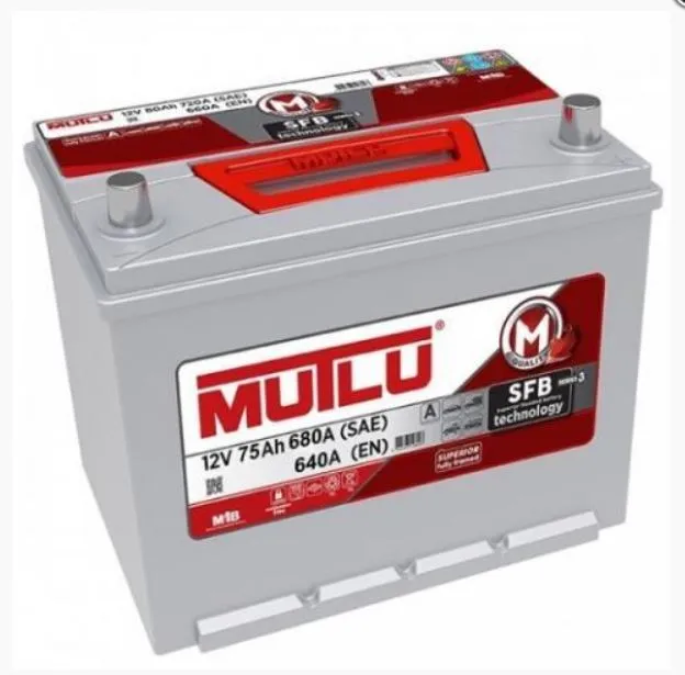 Mutlu Asia M3 75Ач 680А, ПП, стандартные клеммы