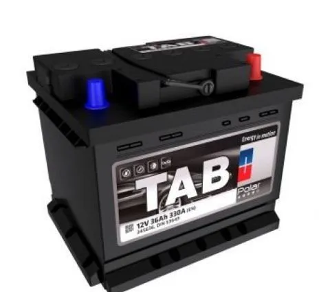 Tab Polar 36Ач 330А 246036 53649 SMF, ОП, стандартные клеммы