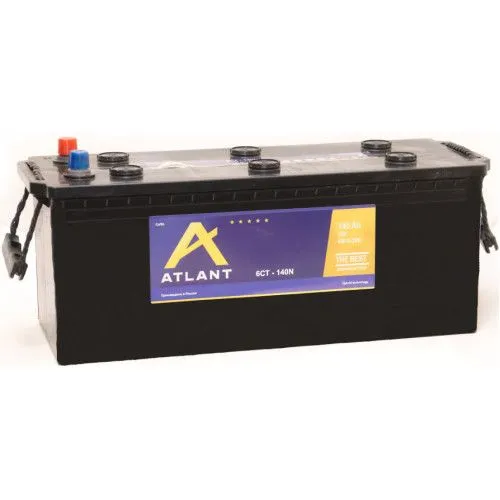 Atlant Black 140Ач 850А R+, ПП, стандартные клеммы