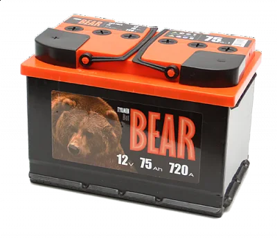 Tyumen-Batbear 75Ач 720А, ПП, стандартные клеммы