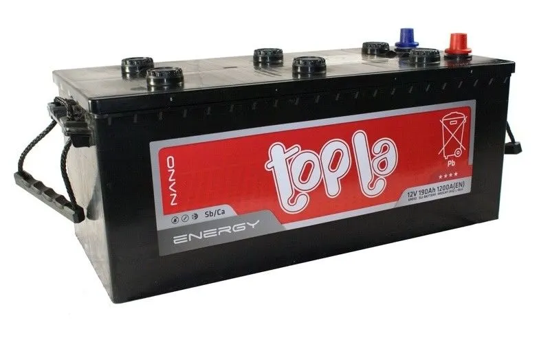Topla Energy Truck (533912 69032) 190Ач 1200А, ОП, стандартные клеммы