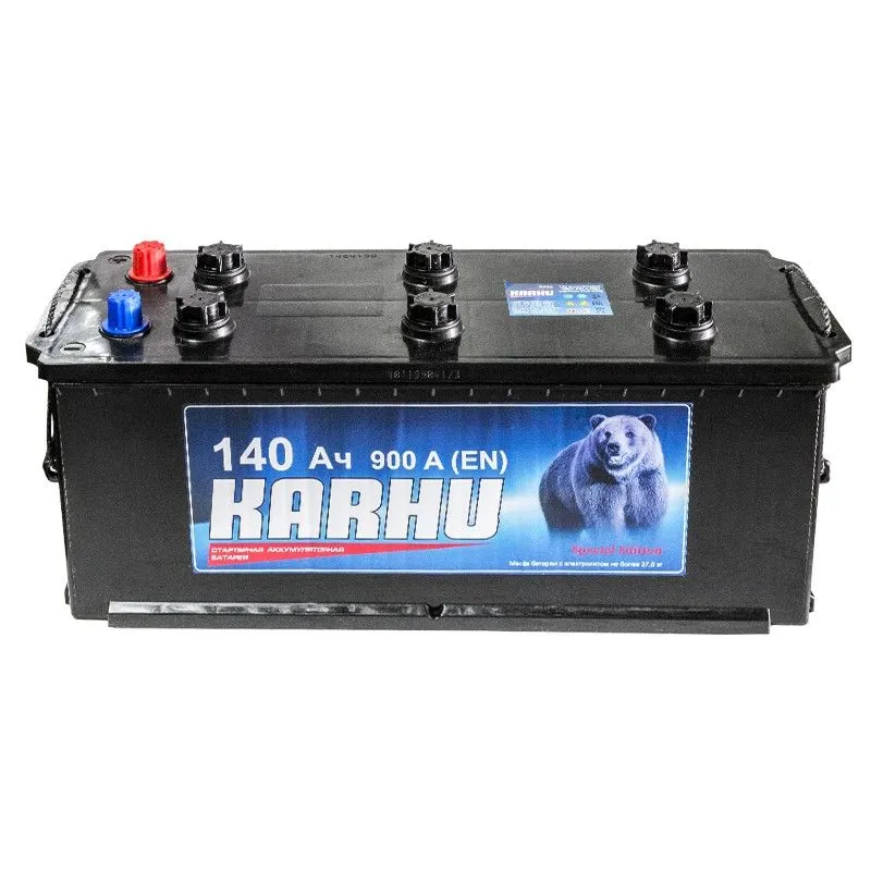 Karhu 140Ач 900А, ОП, стандартные клеммы