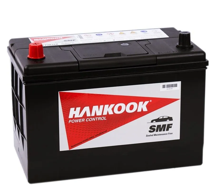 HANKOOK 6СТ-100.0 (MF118D31FR) 100Ач 850А, ПП, стандартные клеммы