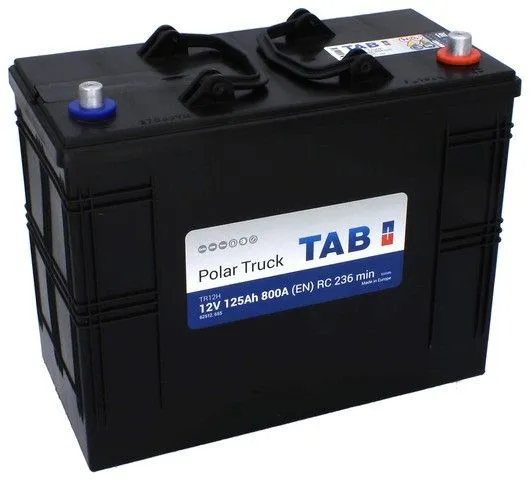 Tab Polar Truck 125Ач 800А 116125 62512, ОП, стандартные клеммы