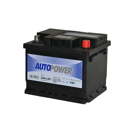 Autopower A44-LB1 44Ач 440А 544 402 044, ОП, стандартные клеммы