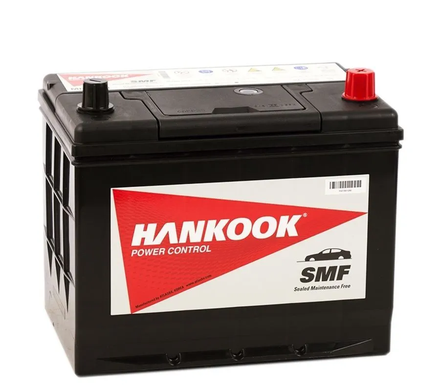 HANKOOK 6СТ-80.0 (MF95D26FL) 80Ач 700А, ОП, стандартные клеммы