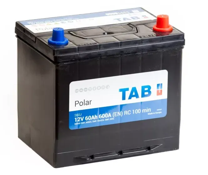 Tab Polar Asia 60Ач 600А 246861 56068 SMF, ОП, стандартные клеммы