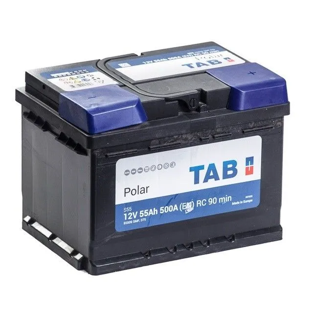 Tab Polar 55Ач 500А 246455 55549 SMF, ОП, стандартные клеммы