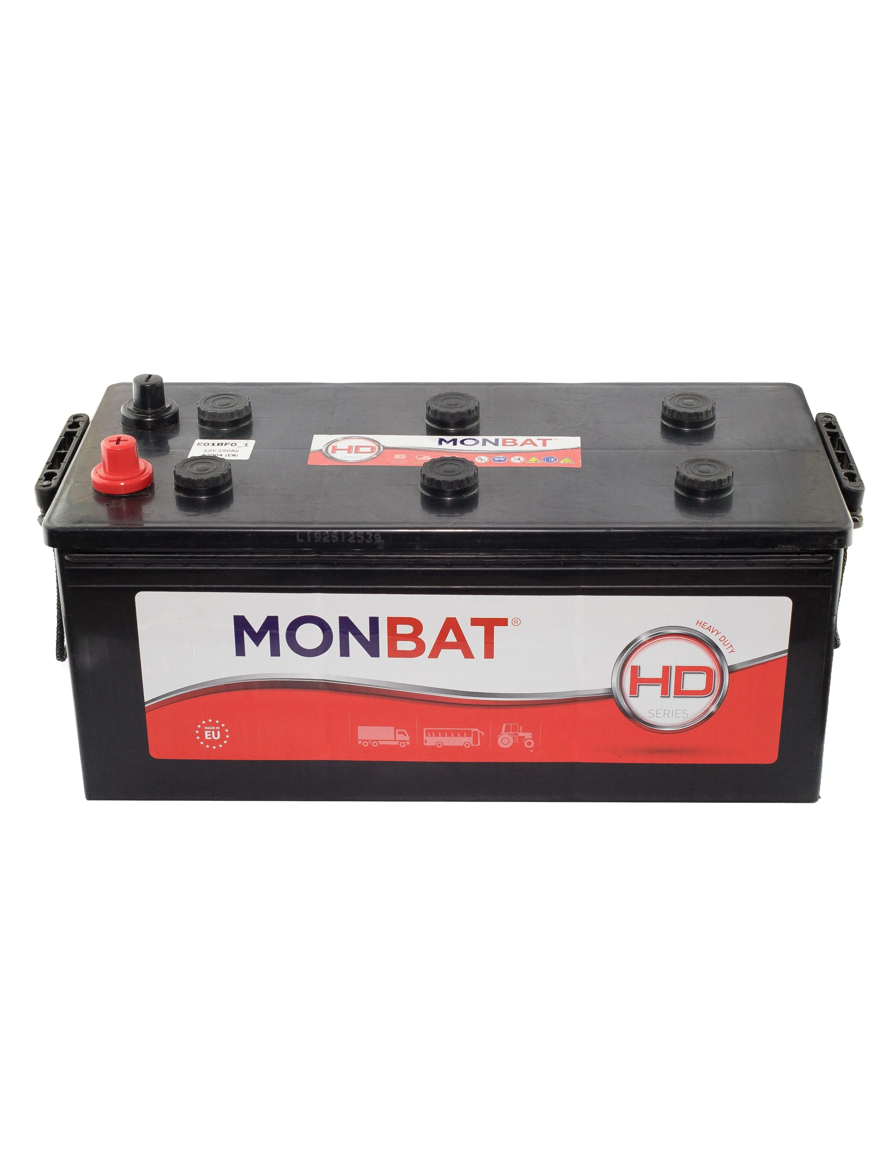 MONBAT TRUCK DYNAMIC HD 190Ач 1050А, ПП, стандартные клеммы