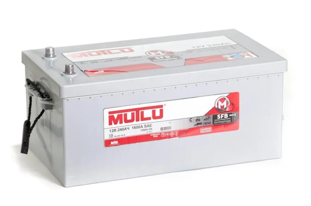 Mutlu SFB M2 6СТ-240 240Ач 1500А, ОП, стандартные клеммы