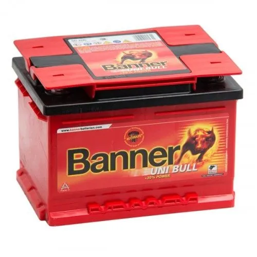 Banner Uni Bull 50 100 47Ач 390А, УП, стандартные клеммы