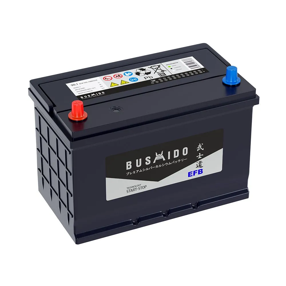BUSHIDO EFB (140D31R) 90Ач 800А, ПП, стандартные клеммы