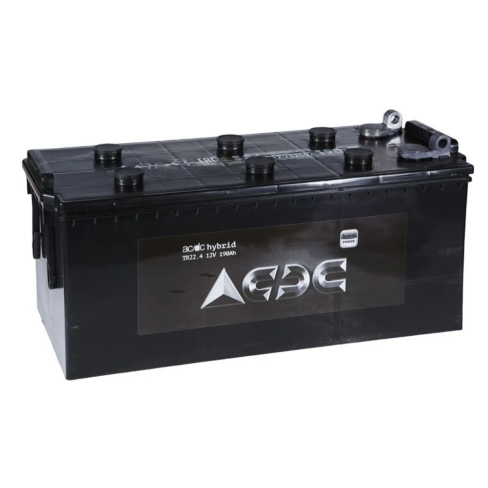 AC/DC 190Ач 1250А болт, ПП, клеммы под болт