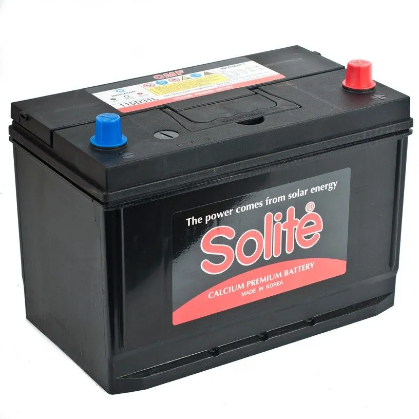 Solite 115D31L 95Ач 750А, ОП, стандартные клеммы