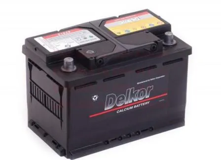 Delkor 6CT-74 (57413) 74Ач 680А, ПП, стандартные клеммы