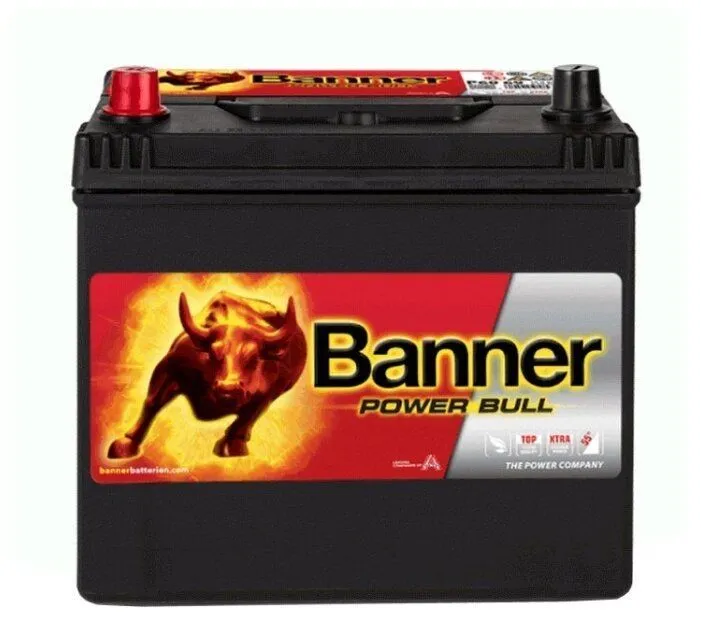 Banner Power Bull P60 69 Asia 60Ач 510А, ПП, стандартные клеммы