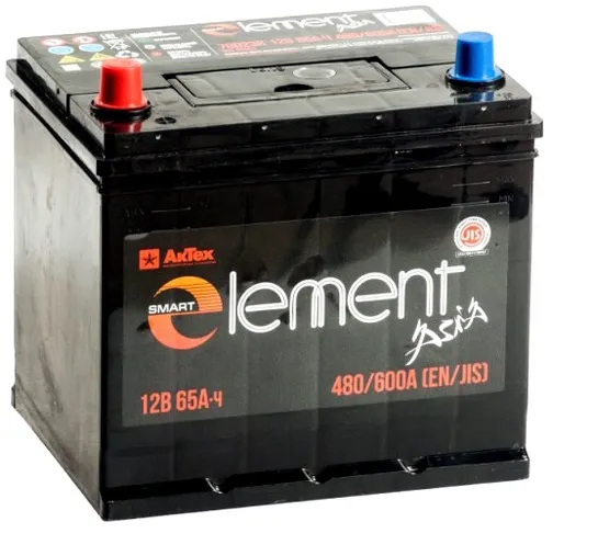 Smart Element Asia 70D23R 65Ач 480А, ПП, стандартные клеммы